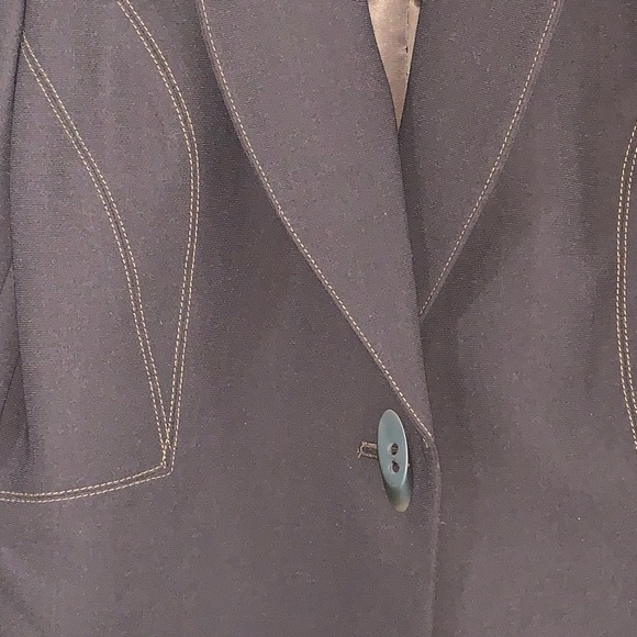 J.h. Collection brown academia work wear career pants suit set size 10 - Picture 3 of 4